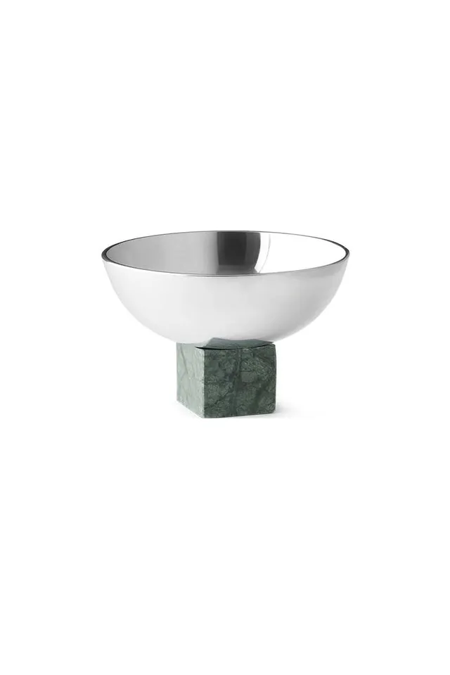 gejst-sapoto-petit-bol-vert-aluminium-marbre image 1
