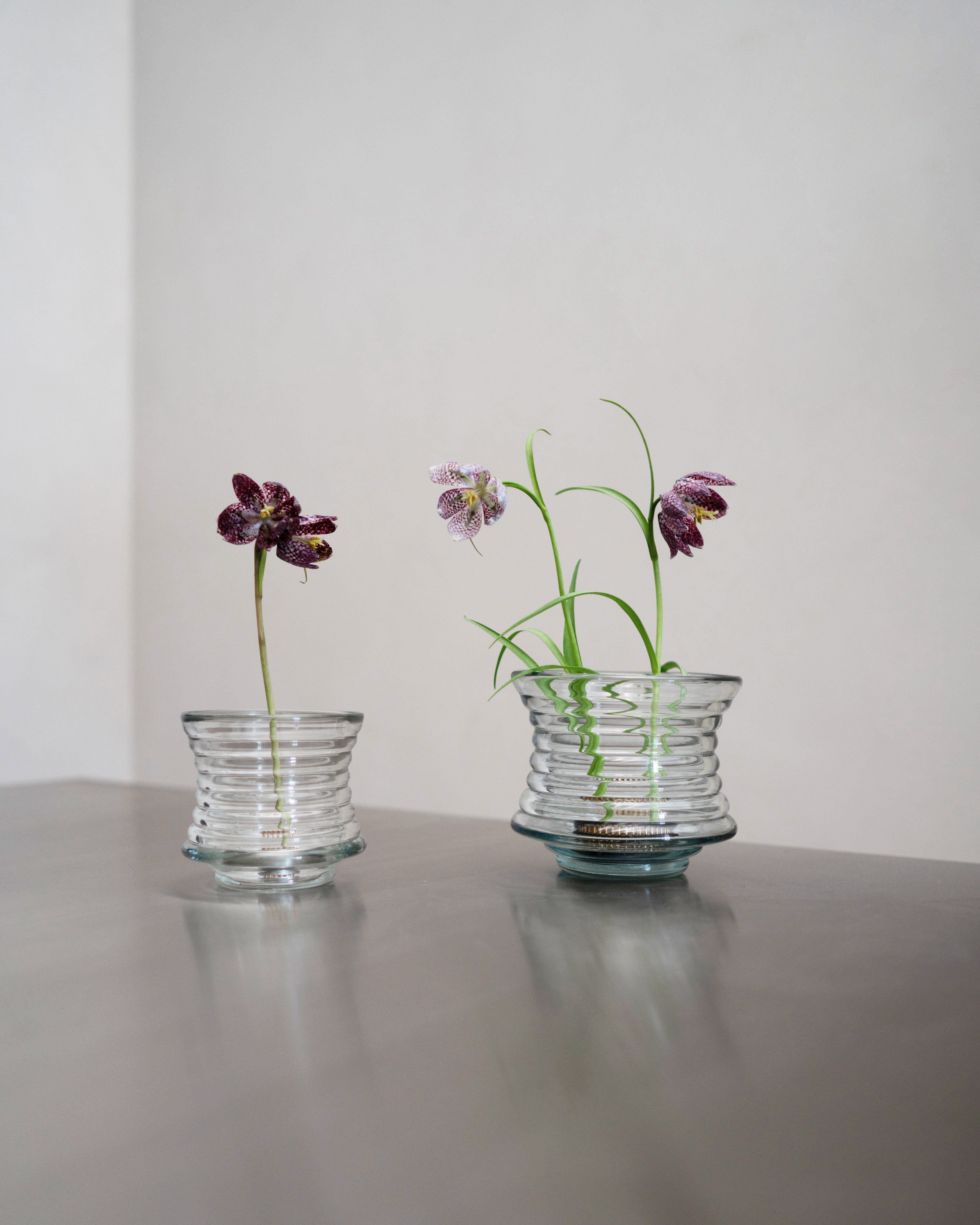 hein-studio-kyoto-bougeoir-verre-transparent-petit-h9-cm image 4