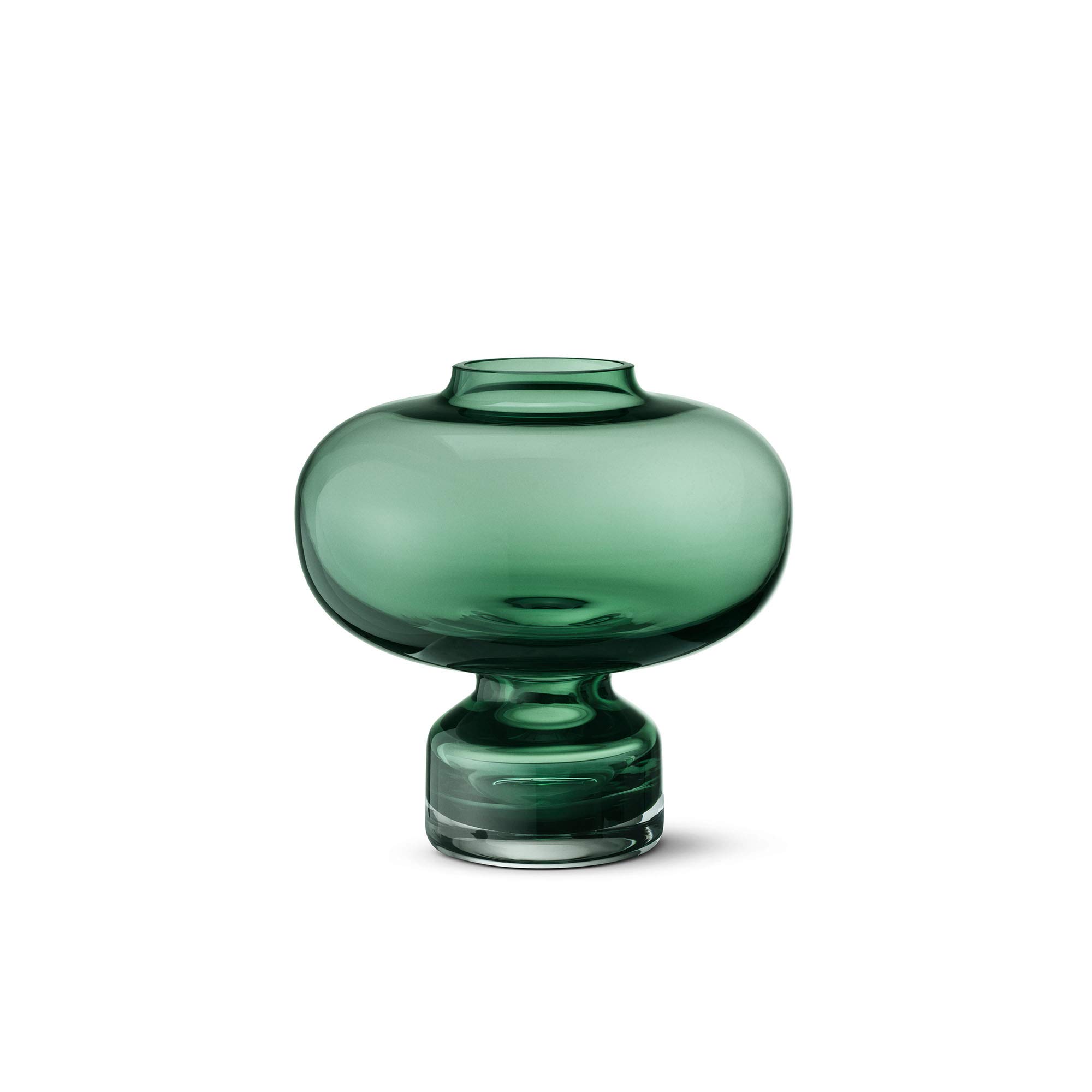 georg-jensen-alfredo-vase-en-verre-20-cm-vert image 1