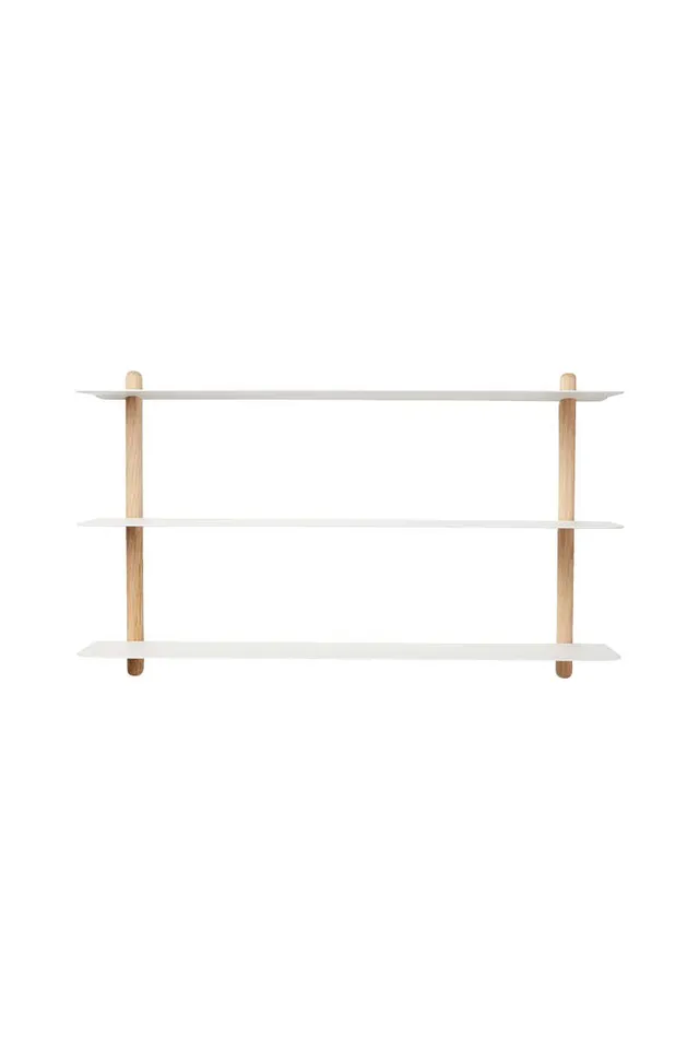 gejst-nivo-shelf-a-tag-re-murale-ch-ne-clair-blanc-compact image 1