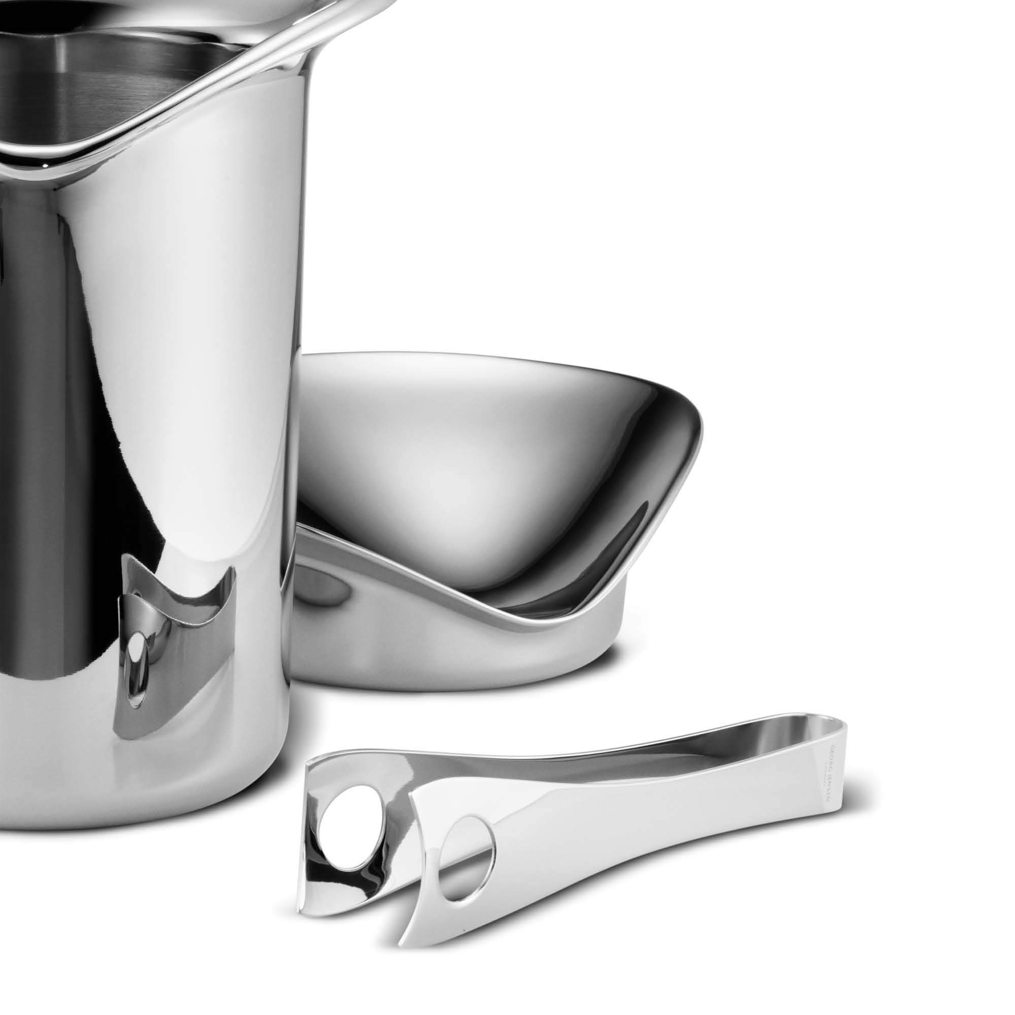 georg-jensen-wine-bar-seau-glace-inox-avec-pince image 5