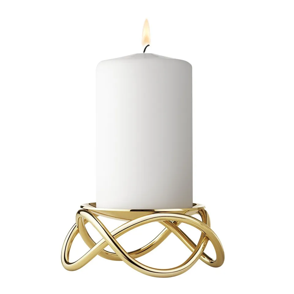 georg-jensen-glow-porte-bougie-grand-dor image 1