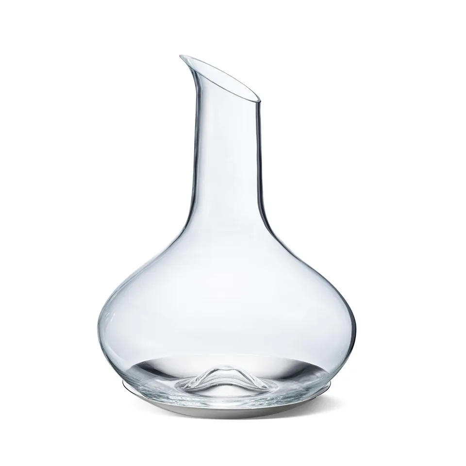 georg-jensen-sky-carafe-vin-verre-75-cl-socle-inox image 1