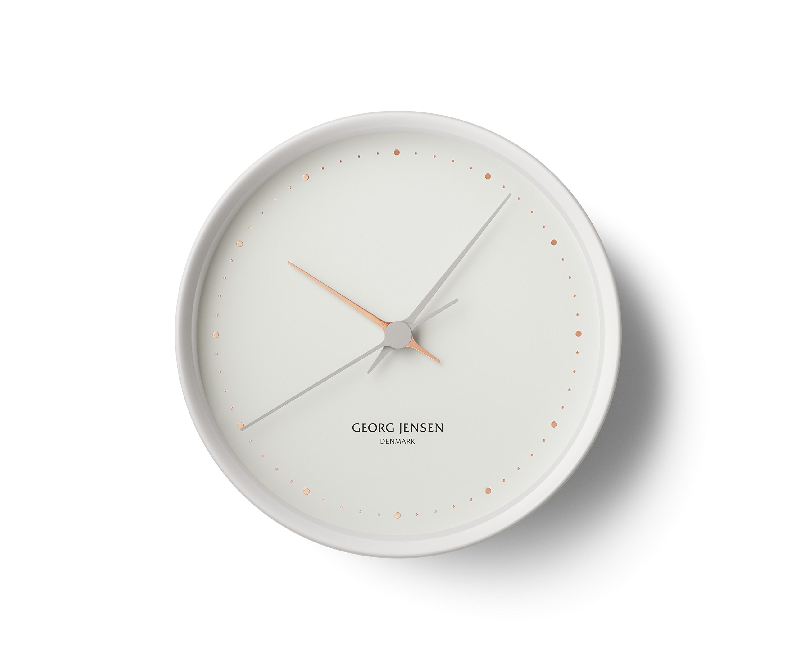 georg-jensen-koppel-horloge-murale-22-cm-noire-quartz image 6