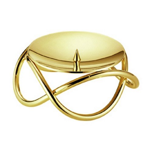 georg-jensen-glow-porte-bougie-grand-dor image 8