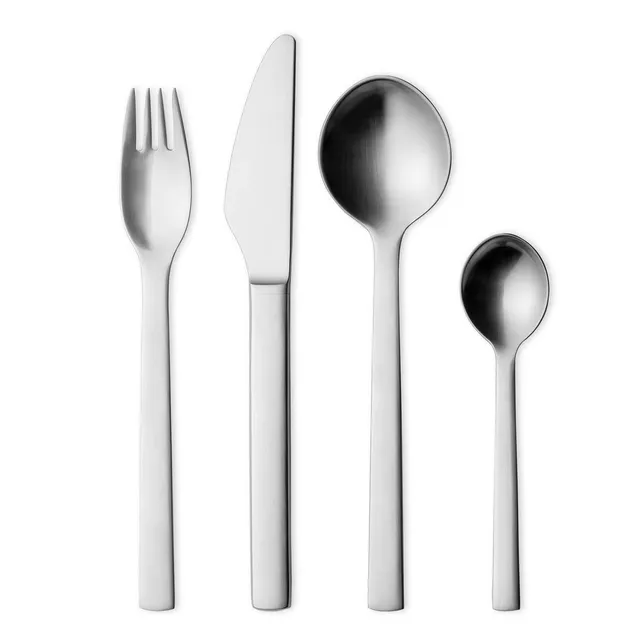 georg-jensen-new-york-m-nag-re-4-pi-ces-inox-mat-106239 image 1