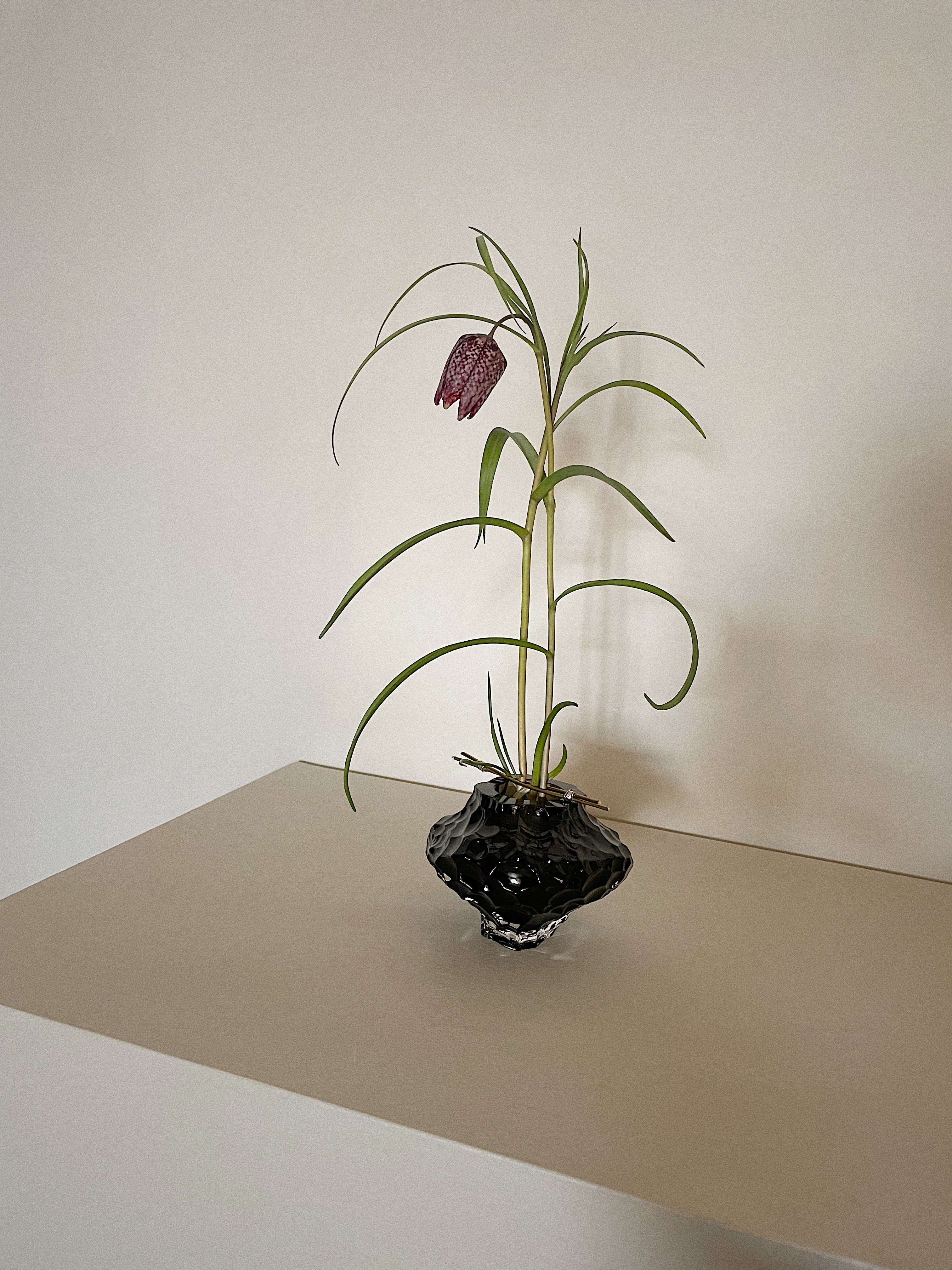 hein-studio-canyon-mini-vase-verre-new-smoke-8-cm image 7