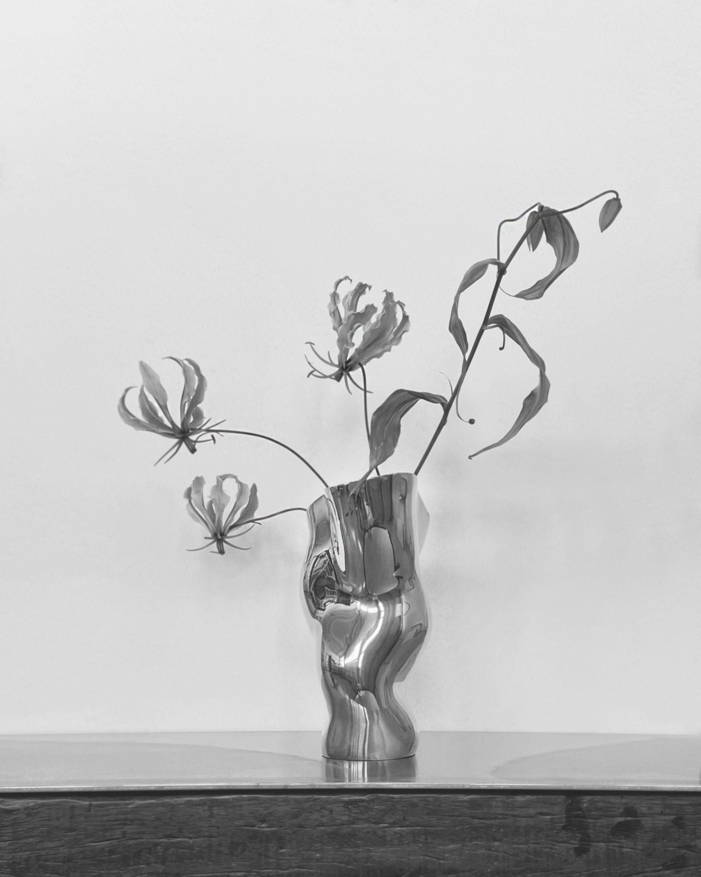 hein-studio-ostrea-25-vase-laiton-finition-titane image 6