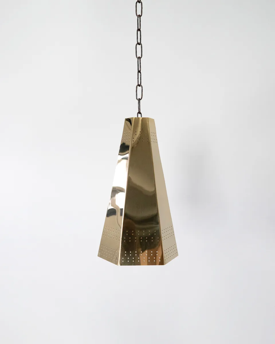 hein-studio-bowie-plafonnier-laiton-poli-e14-h40-cm image 1