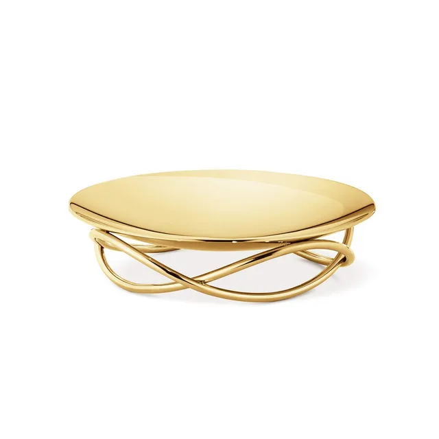 georg-jensen-arc-bol-dor-241602-assiette-moyen-or-18-carats image 1