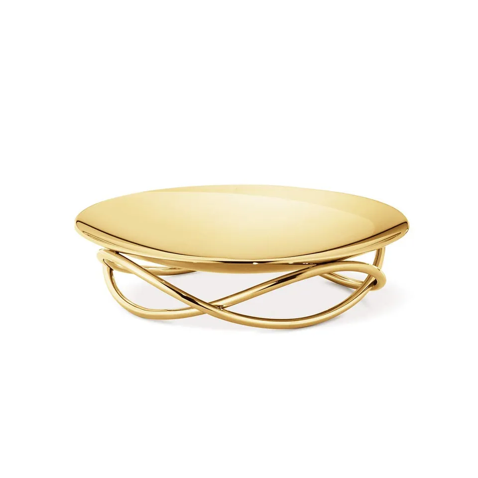 georg-jensen-arc-bol-dor-241602-assiette-moyen-or-18-carats image 1
