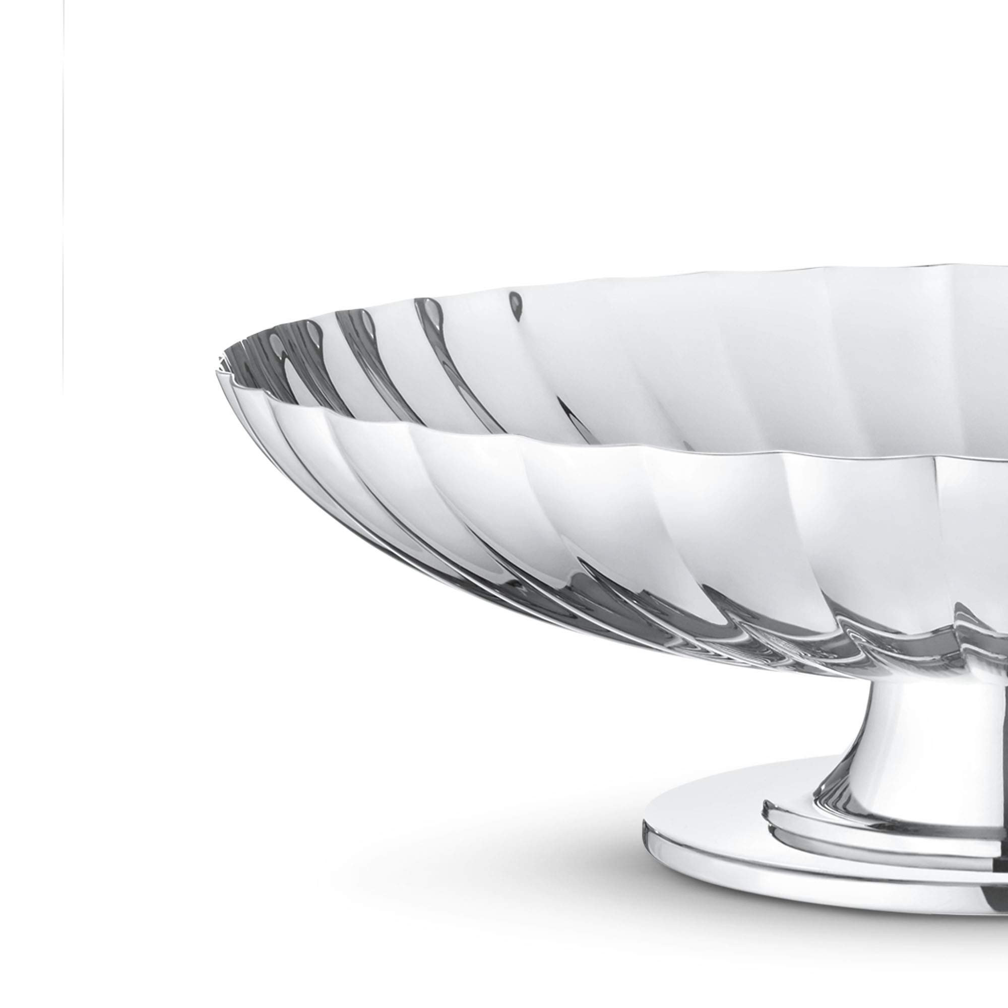 georg-jensen-bernadotte-plat-sur-pied-inox-28-cm-coupe-service image 2