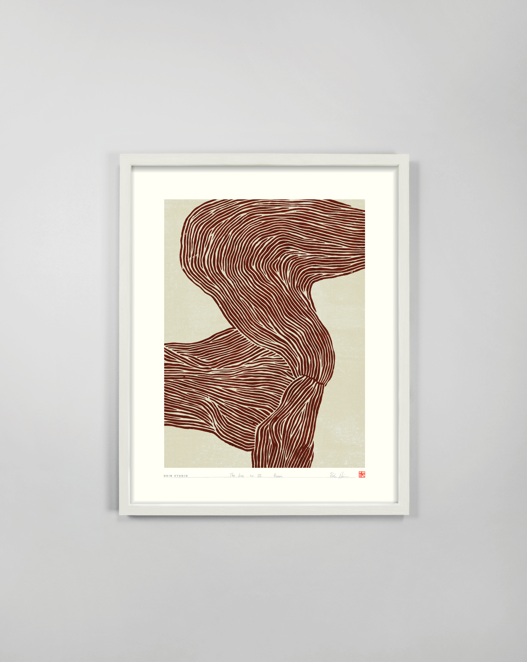 hein-studio-the-line-no-22-affiche-40x50-champignon image 1