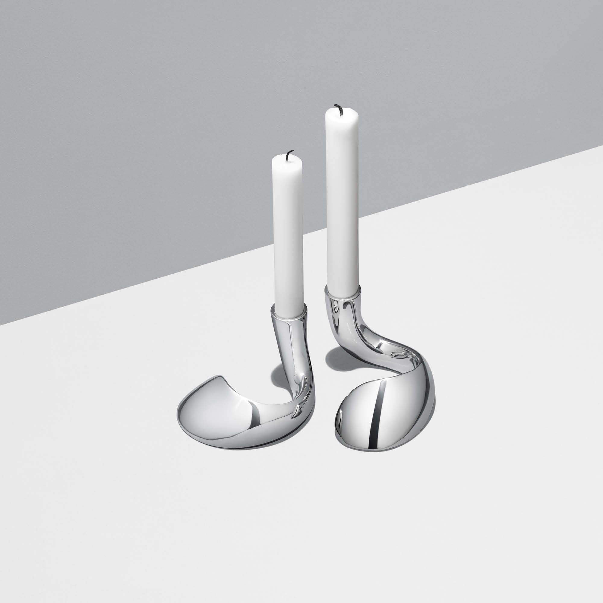 georg-jensen-bloom-bougeoirs-inox-lot-de-2-poli-42-mm image 3