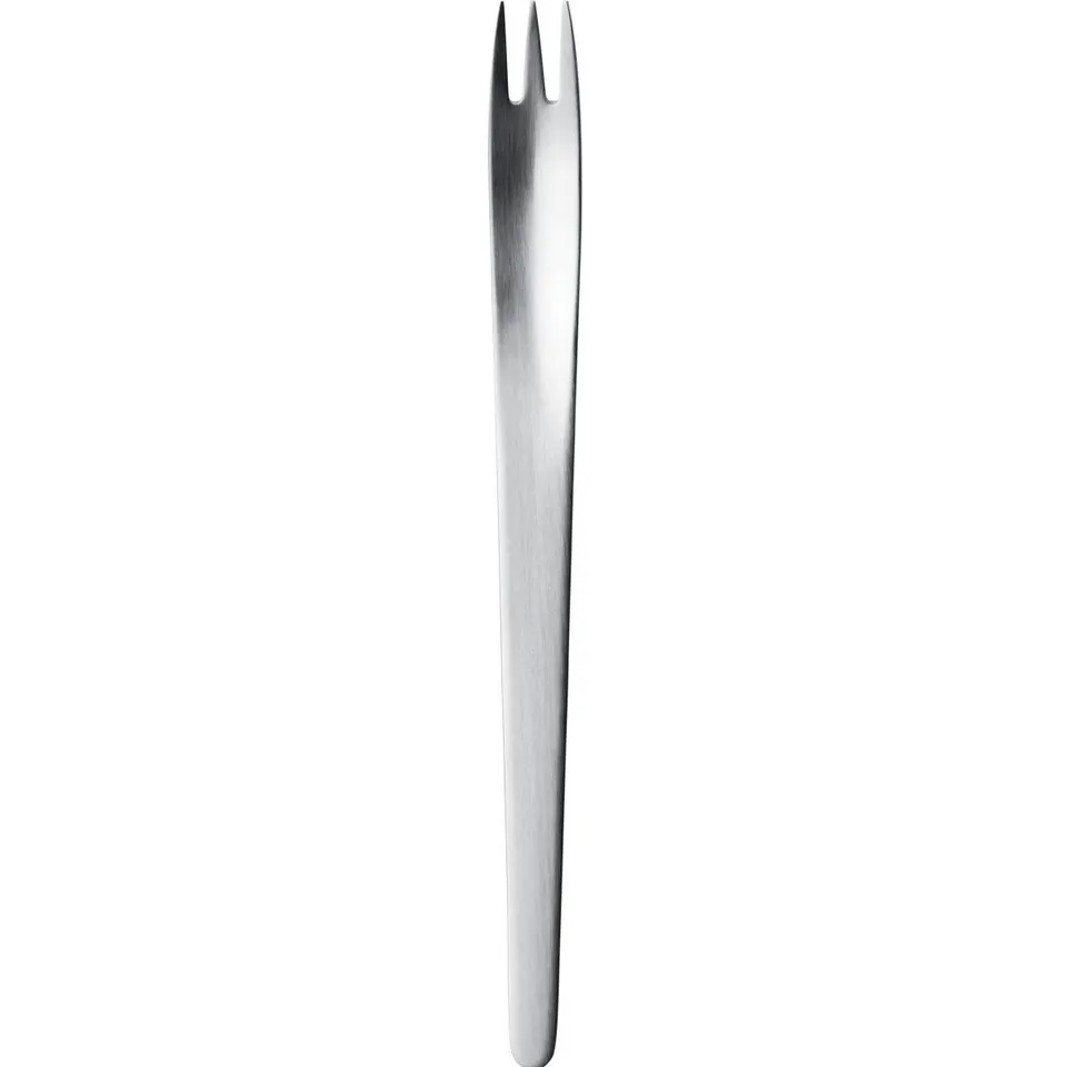 georg-jensen-arne-jacobsen-fourchette-dessert-inox-mat-15-5cm image 1