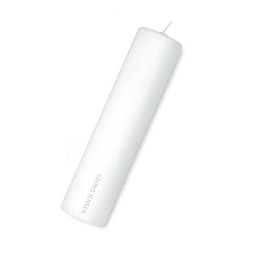 georg-jensen-koppel-bougie-pilier-blanche-6x25-cm-paraffine image 2