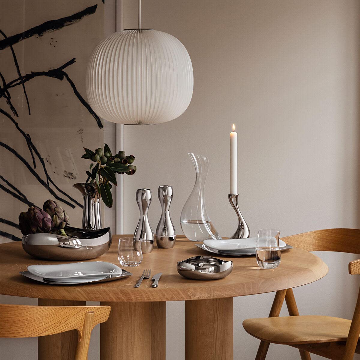 georg-jensen-copenhagen-bol-porcelaine-blanc-21-cm-medium image 2