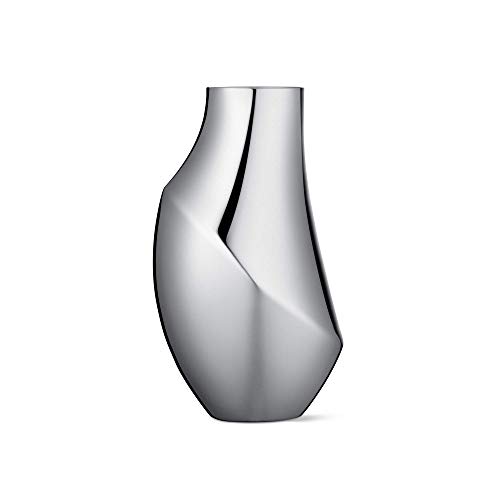 georg-jensen-flora-vase-acier-inoxydable-taille-m-23-cm image 6