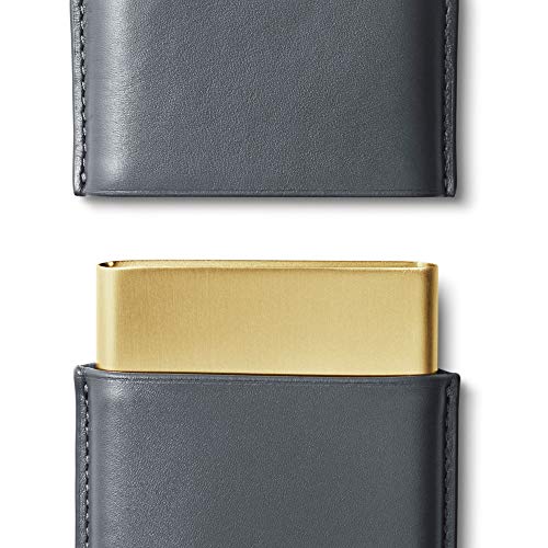 georg-jensen-shades-porte-cartes-de-visite-cuir-bleu-laiton image 7
