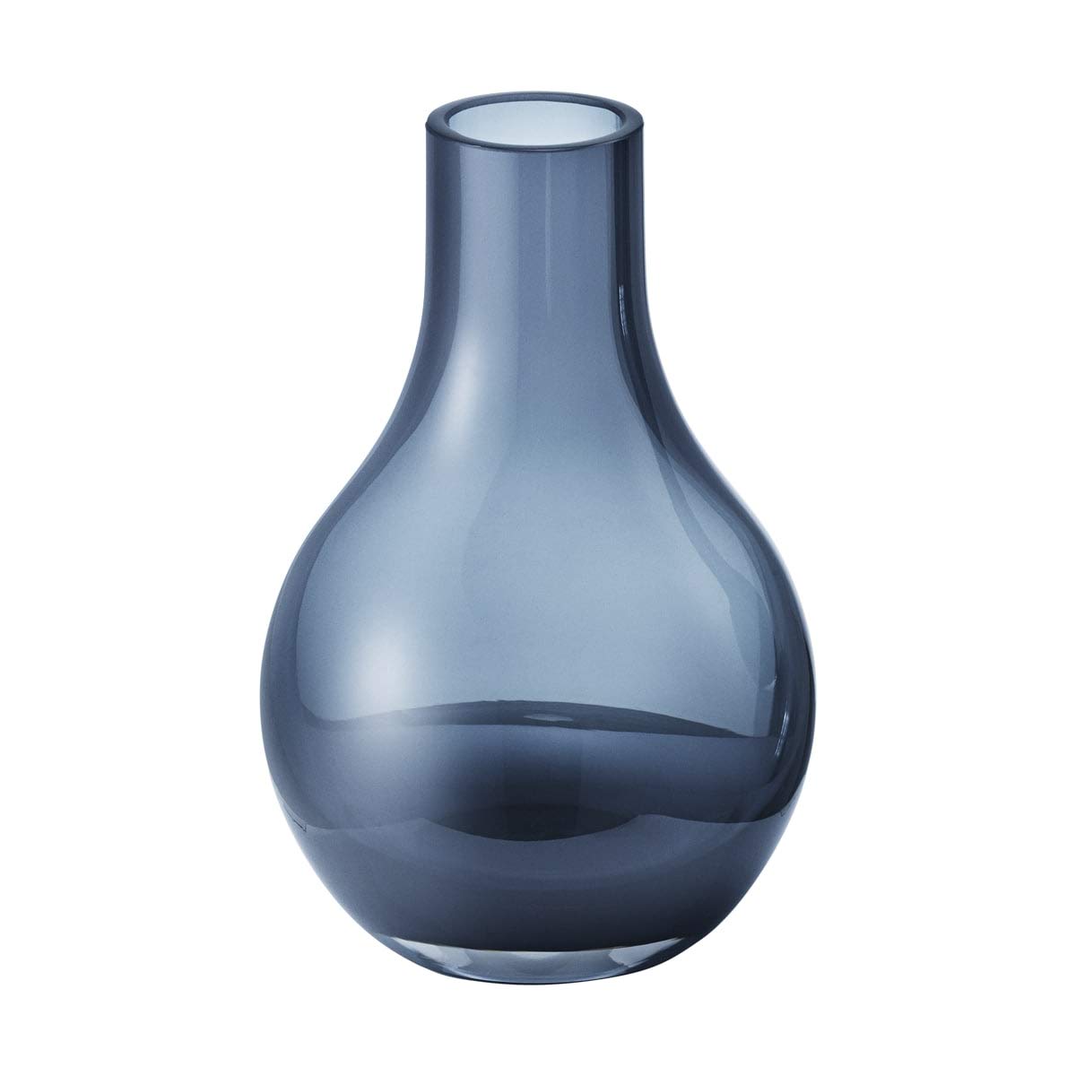 georg-jensen-cafu-vase-verre-mini-noir-14-8-cm-fait-main image 4