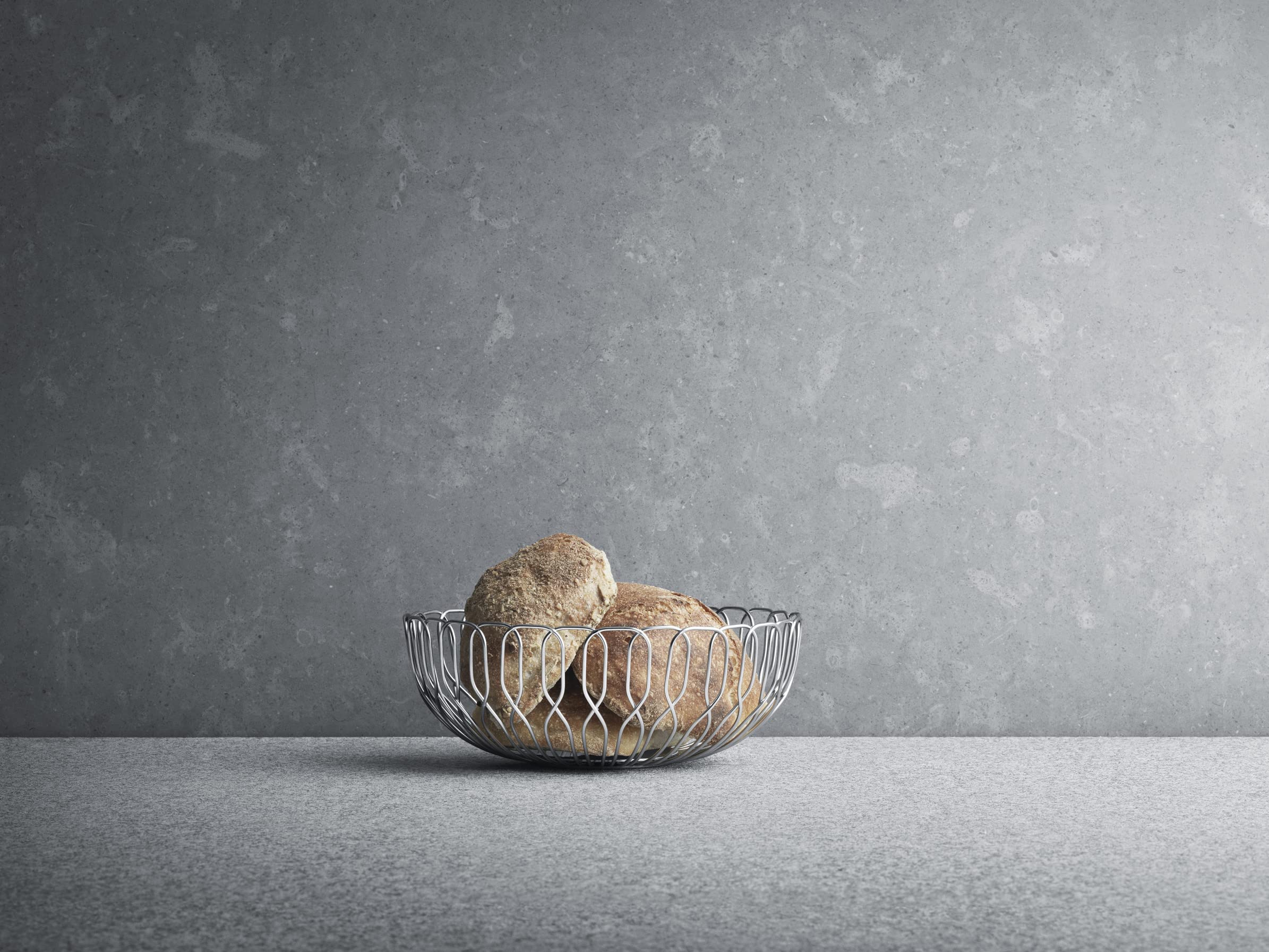 georg-jensen-alfredo-corbeille-pain-inox-petit-21-cm image 3