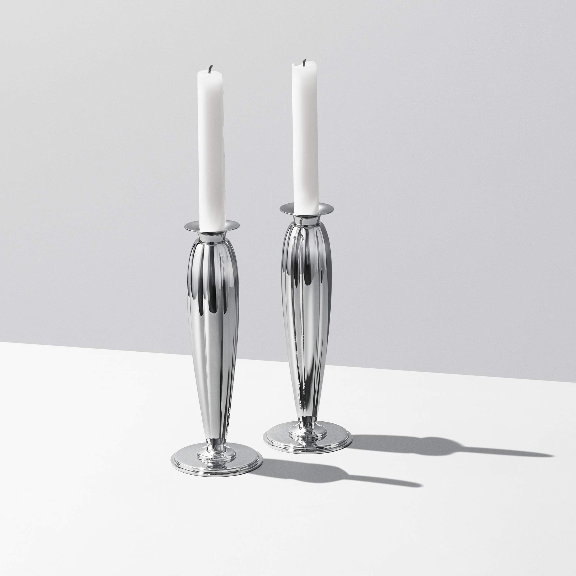georg-jensen-bernadotte-bougeoirs-lot-de-2-inox image 4