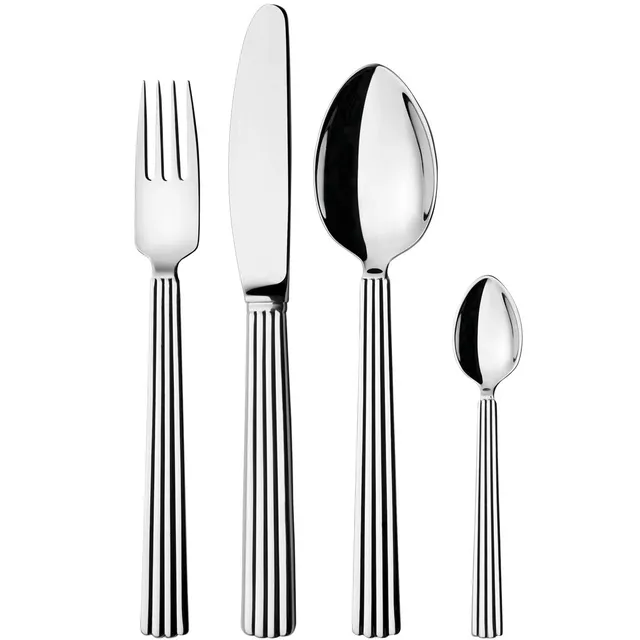 georg-jensen-bernadotte-set-4-fourchettes-d-ner-inox-poli image 1