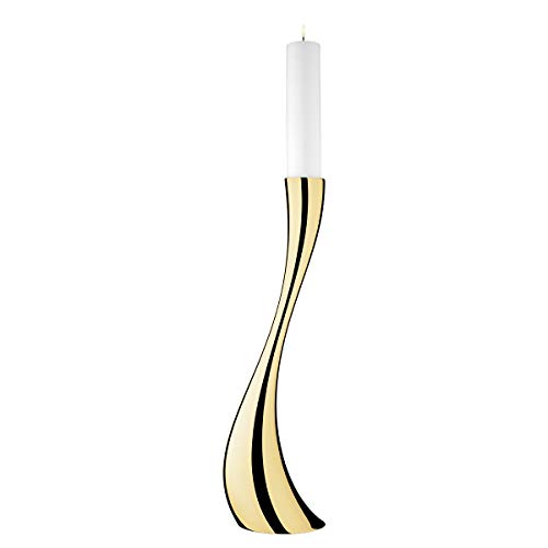 georg-jensen-cobra-bougeoir-grand-or-60-cm image 2