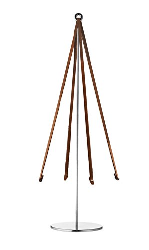 georg-jensen-season-extension-bougeoir-inox-et-cuir-60-8-cm image 5