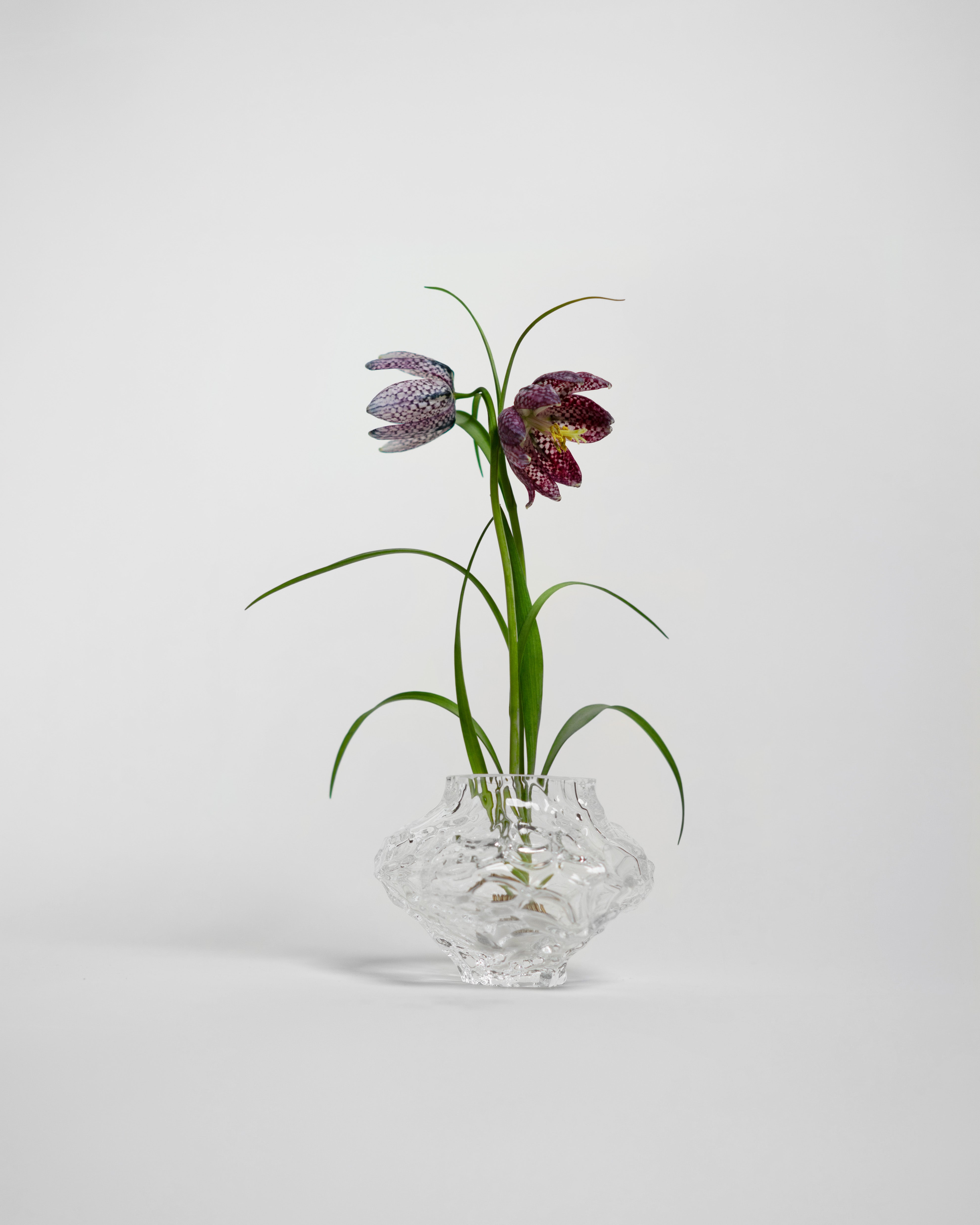 hein-studio-canyon-mini-vase-en-verre-transparent image 2