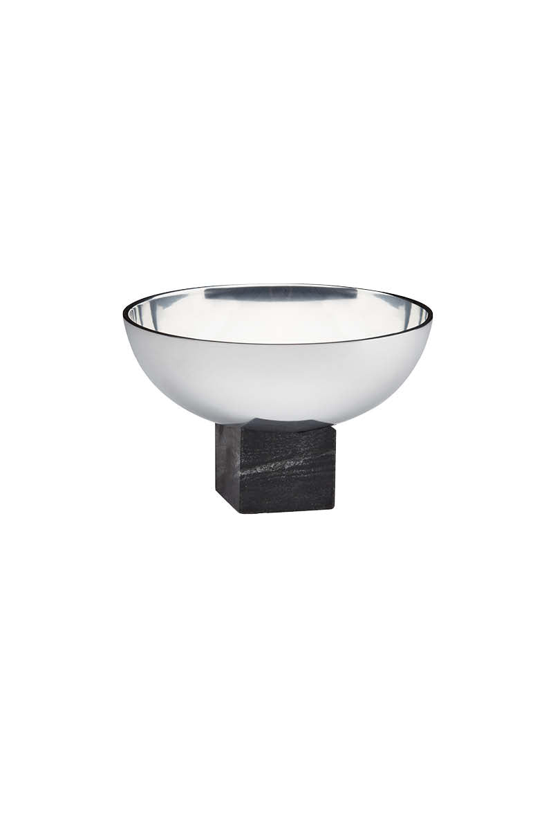 gejst-sapoto-petit-bol-noir-alu-socle-pierre-table image 1