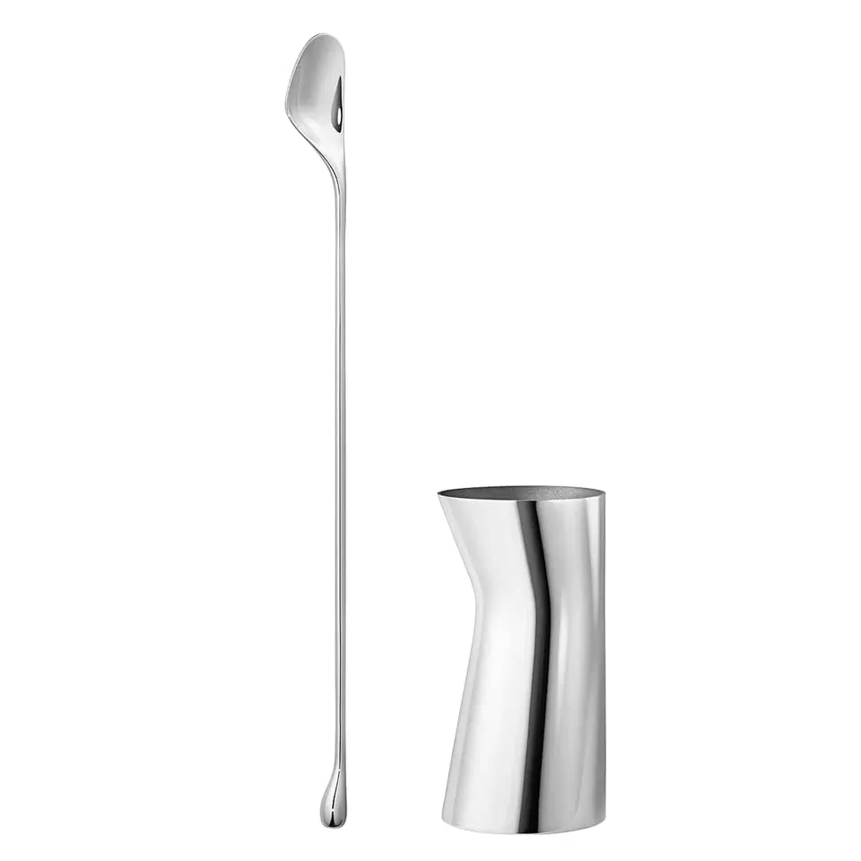 georg-jensen-sky-set-bar-cuill-re-doseur-inox-lot-de-2 image 1