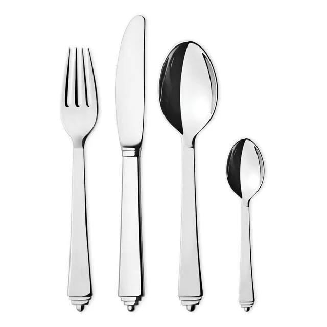 georg-jensen-pyramid-m-nag-re-24-pi-ces-inox-miroir image 1