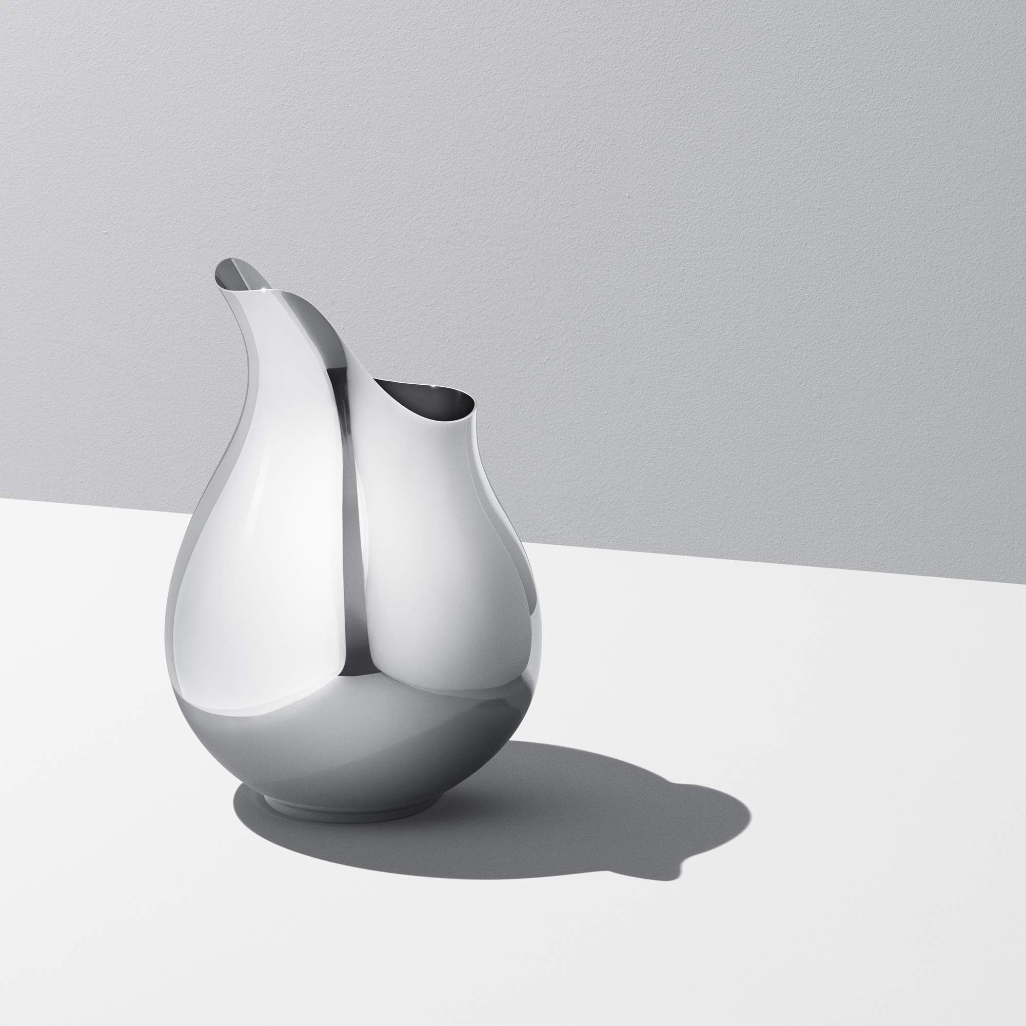 georg-jensen-arc-vase-ilse-inox-moyen-miroir-poli image 4