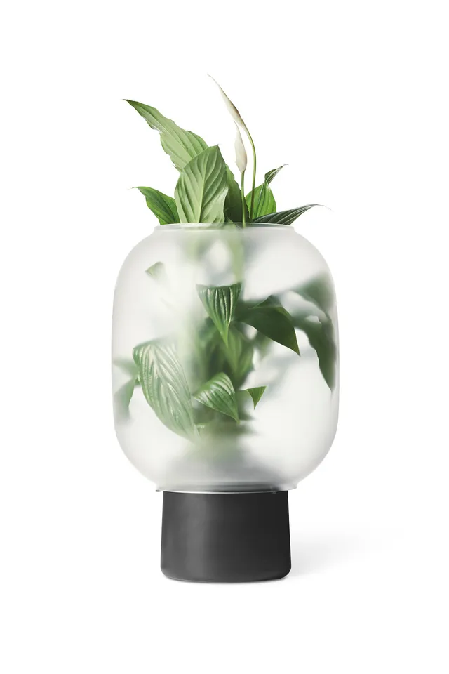 gejst-nebl-vase-pot-de-fleur-grand-noir image 1