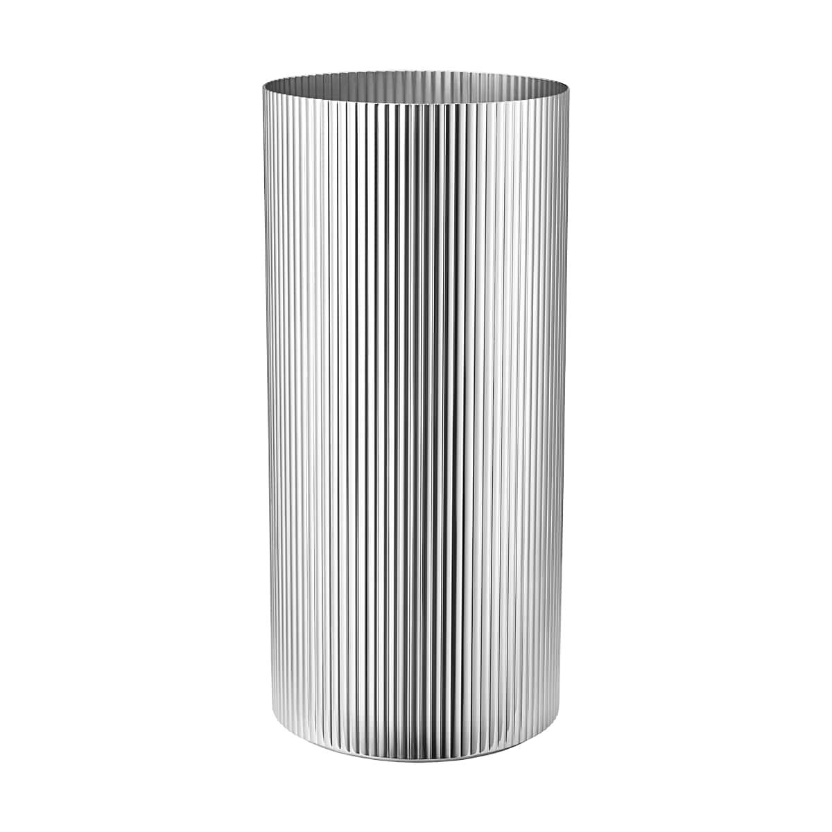 georg-jensen-bernadotte-vase-moyen-inox-taille-m-scandinave image 3