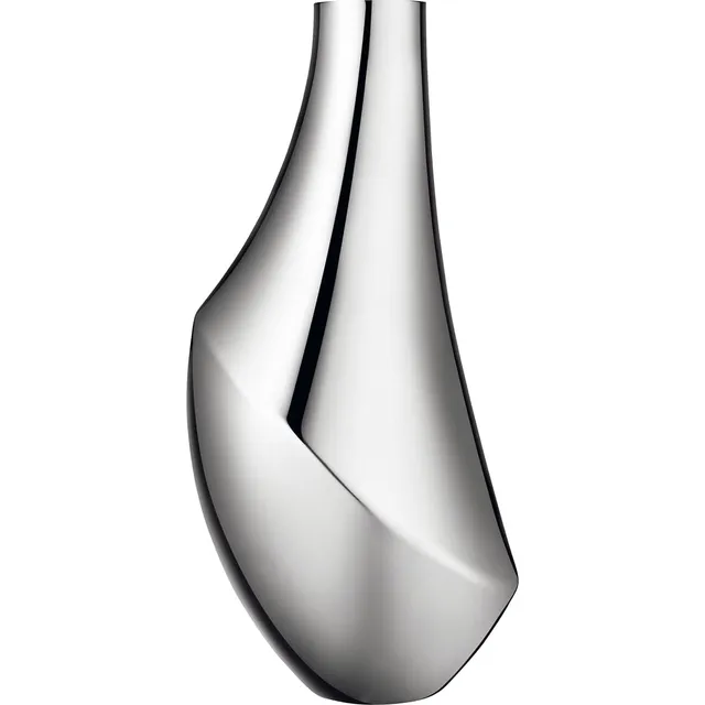 georg-jensen-flora-grand-vase-inox-poli-50-cm image 1