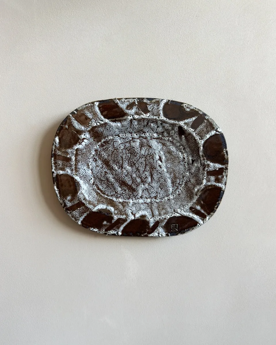 hein-studio-arts-assiette-murale-d-corative-gr-s-pi-ce-unique image 1