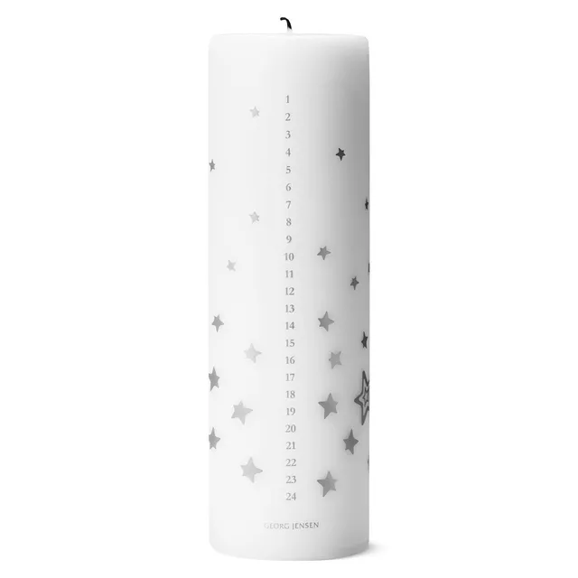 georg-jensen-archive-bougie-de-l-avent-2021-argent image 1