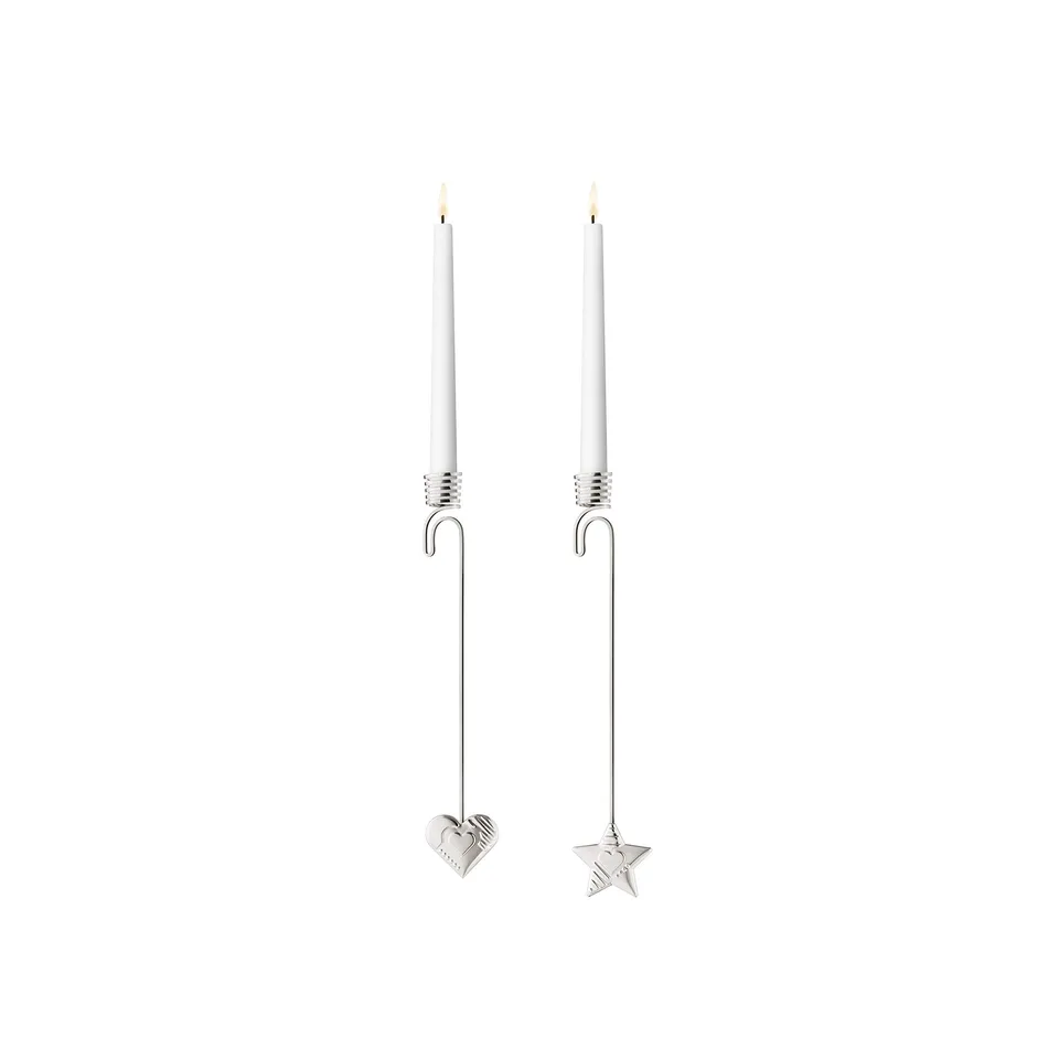 georg-jensen-heart-bougeoirs-c-ur-toile-palladium-lot-2 image 1