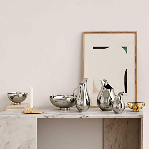 georg-jensen-arc-ilse-bol-inox-argent-16-cm-miroir image 6