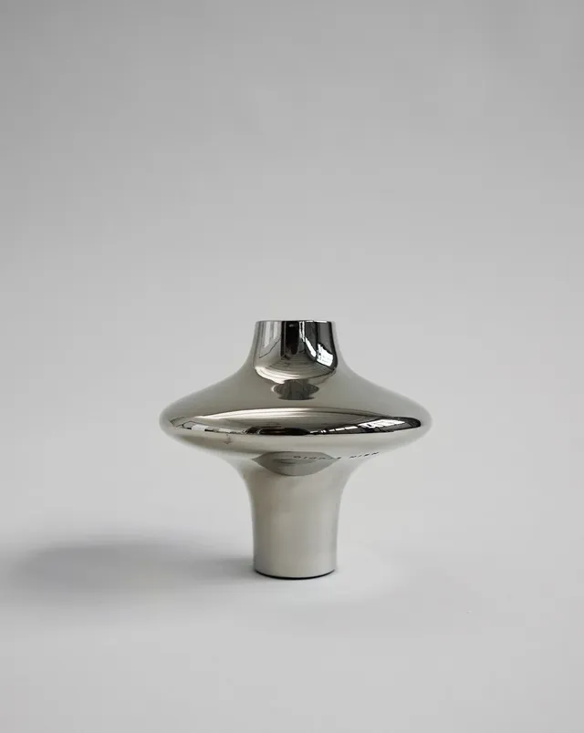 hein-studio-doublet-bougeoir-laiton-titane-large image 1