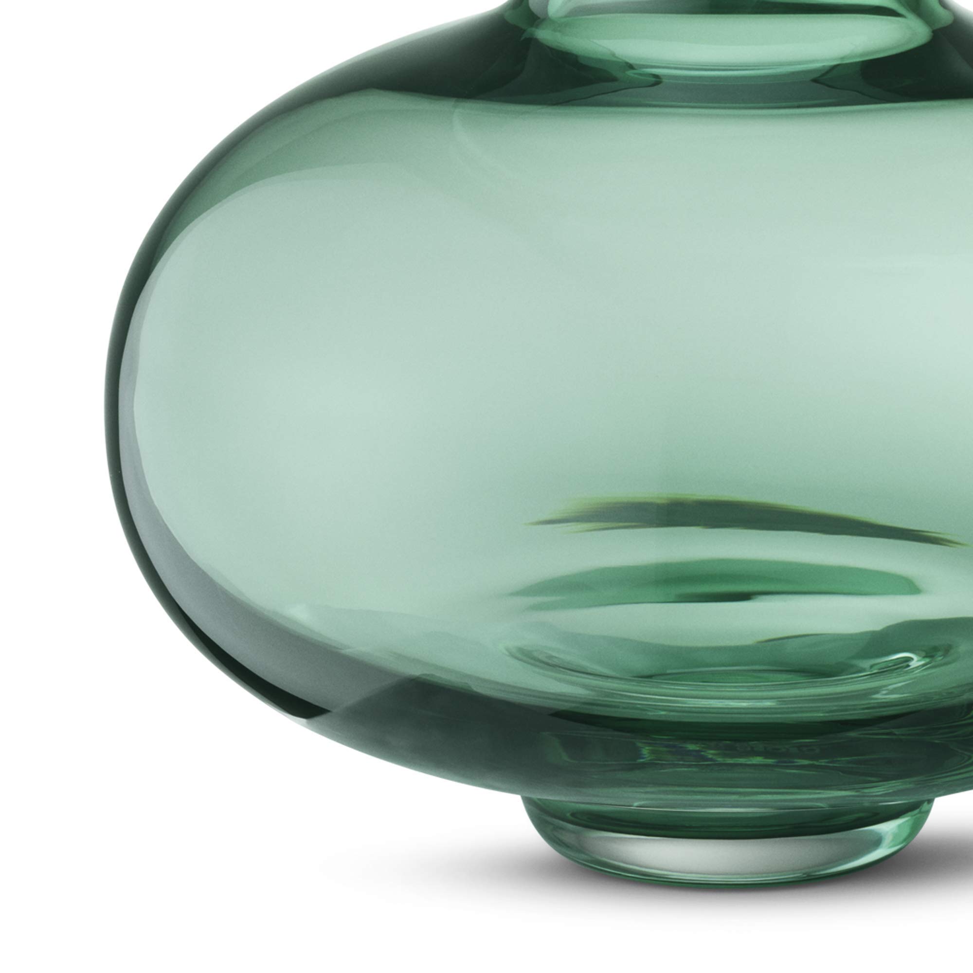 georg-jensen-alfredo-vase-vert-verre-souffl-25-cm-h-berli image 2