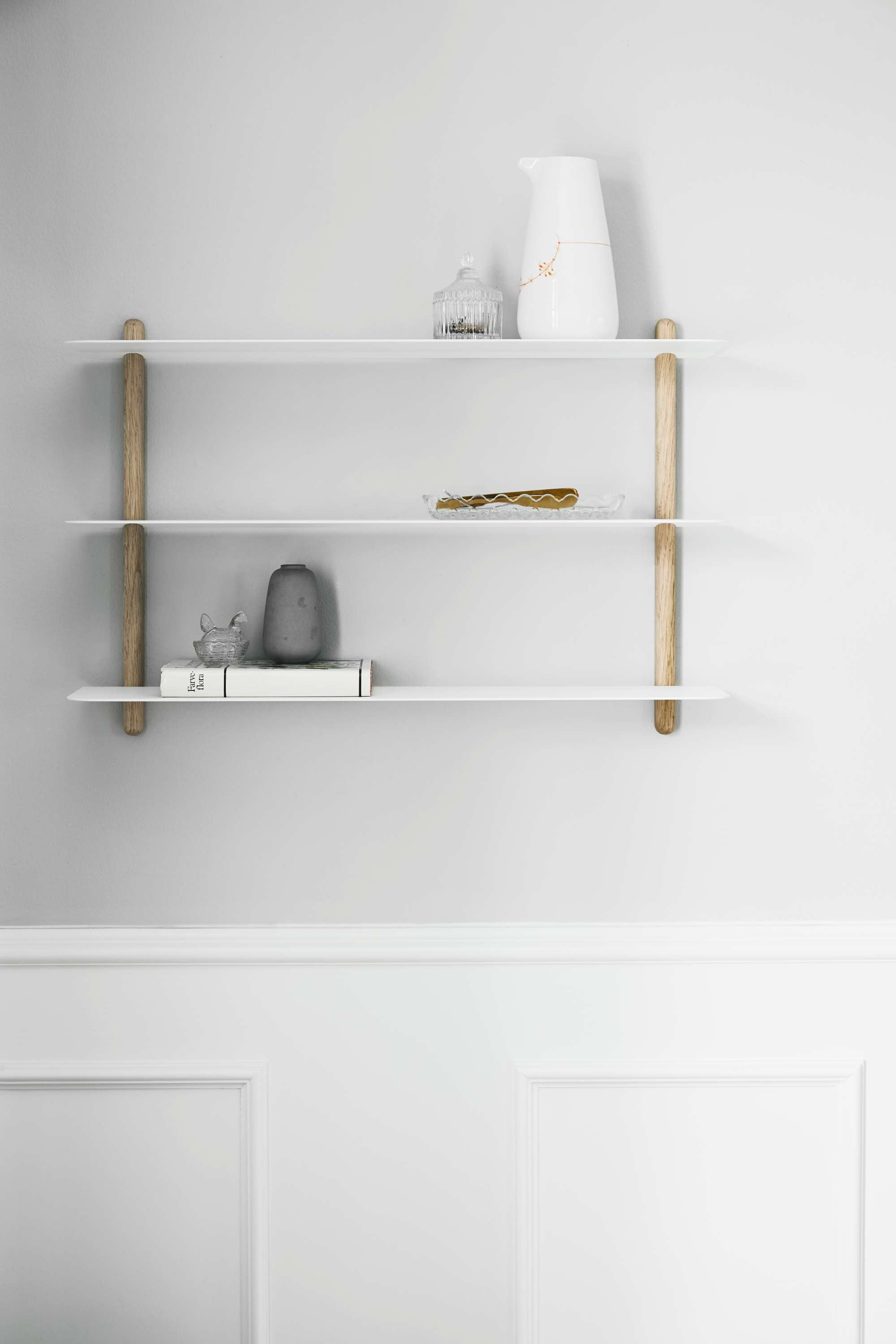 gejst-nivo-shelf-a-tag-re-murale-ch-ne-clair-blanc-compact image 2