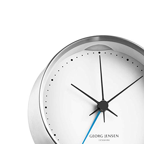 georg-jensen-koppel-r-veil-quartz-inox-cadran-blanc-alarme image 6