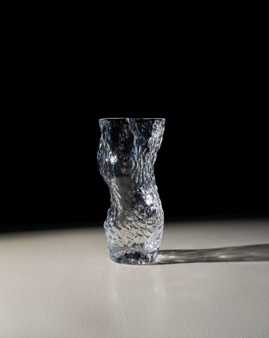 hein-studio-ostrea-vase-verre-transparent-30-cm image 2