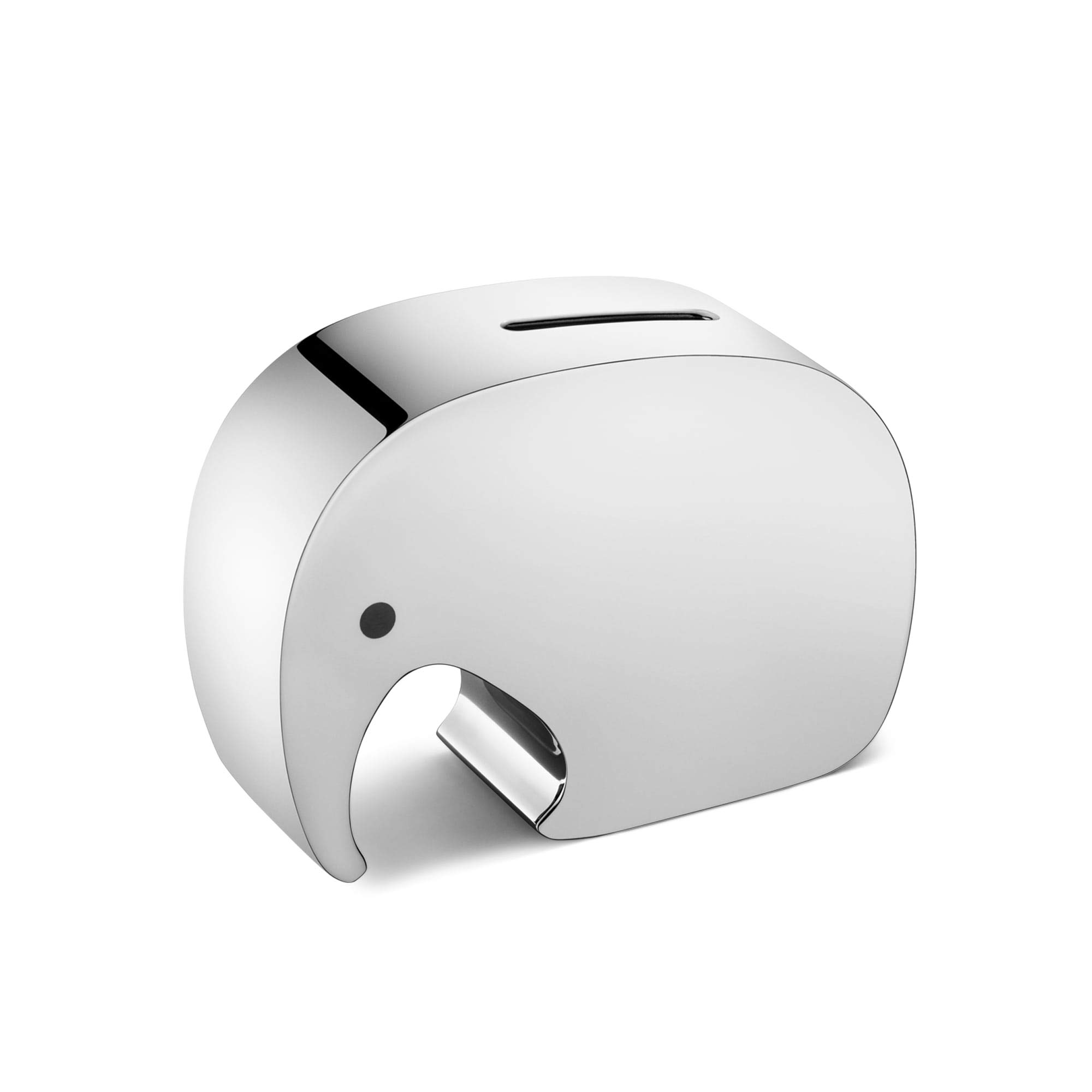 georg-jensen-elephant-tirelire-inox-m-moneyphant image 1