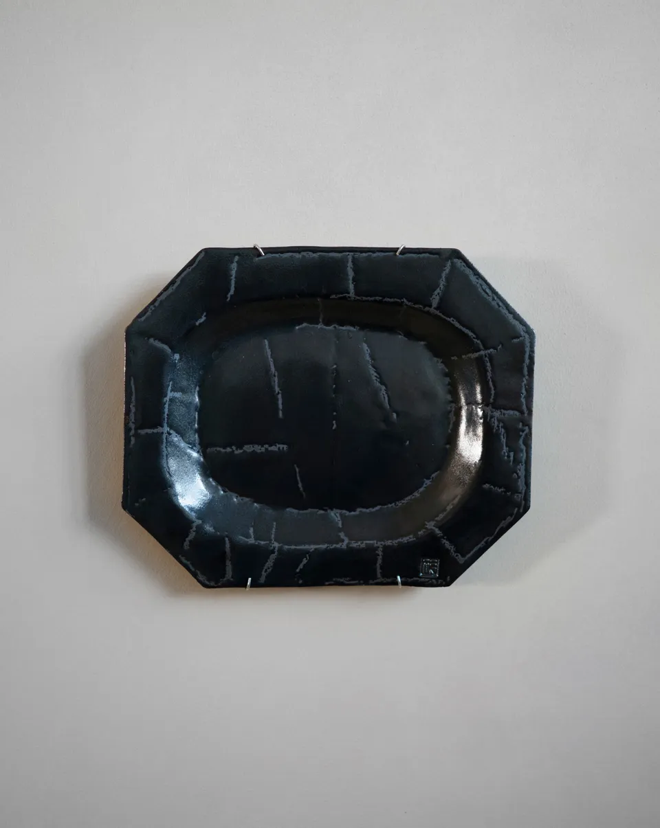 hein-studio-arts-assiette-murale-gr-s-26-cm-pi-ce-unique image 1